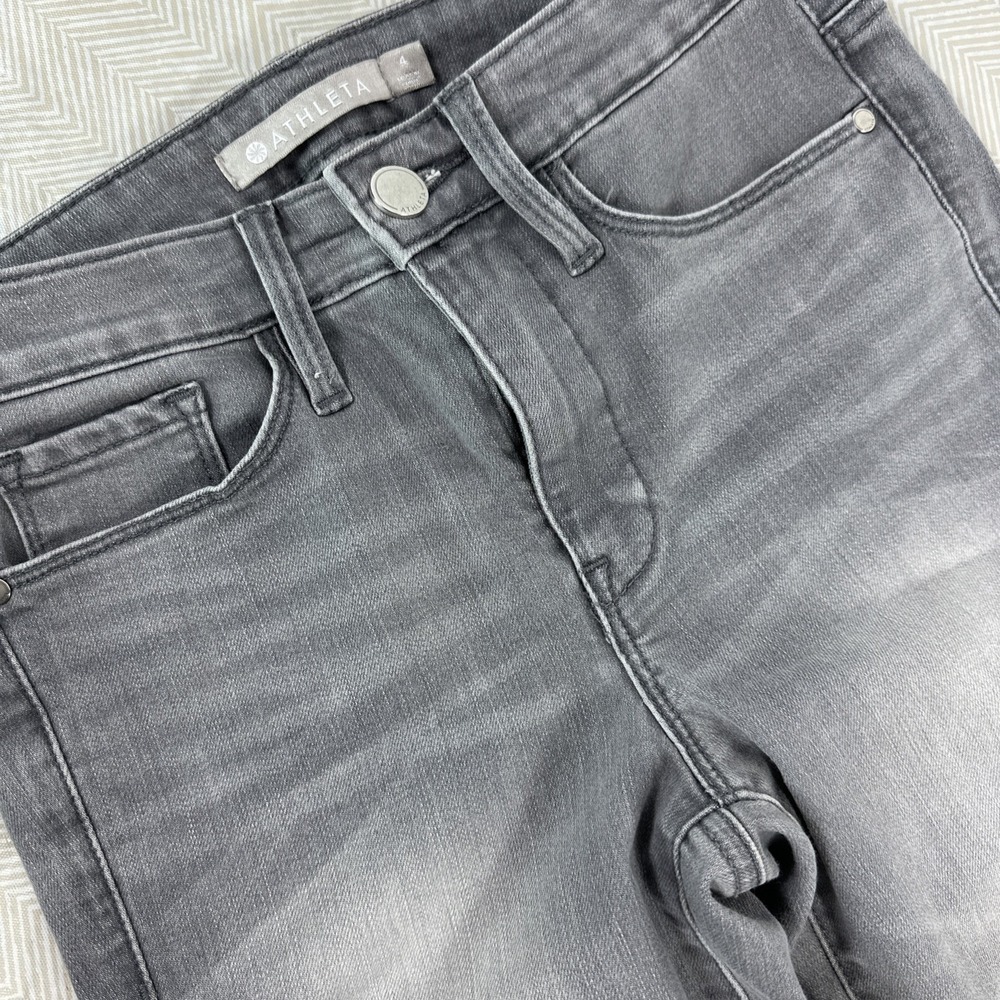 Athleta Charcoal Skinny Jeans